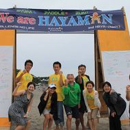 HAYAMANトライアスロン大会サポート　9/20